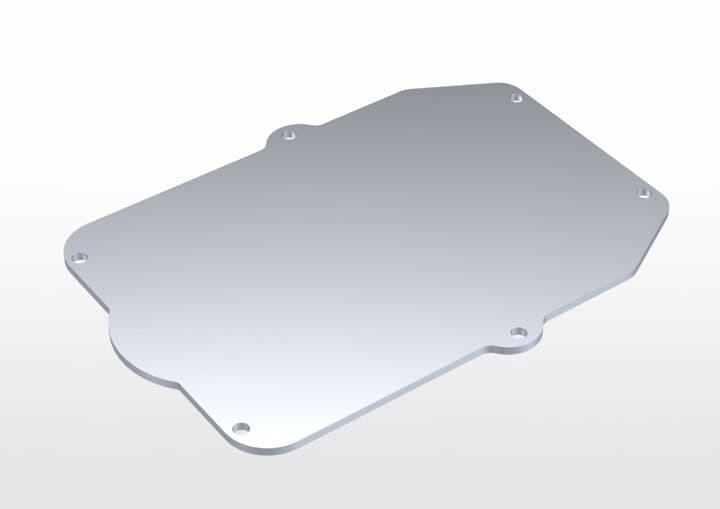 ABB機(jī)器人配件 ABB配件原廠型號(hào) 3HAC074344-001 Housing cover, sheet metal