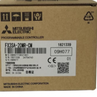 三菱FX3系列可編程控制器基本單元FX3SA-20MR-CM