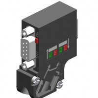 西門子變頻器 I/O 系統 SIMATIC DP,連接器 針對PROFIBUS最多至 12 MBit/s 35 度電纜出線/6ES7972-0BB61-0XA0