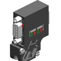 西門子變頻器 I/O 系統 SIMATIC DP,連接器 針對 PROFIBUS 最多至12 MBit/s 35度電纜出線/6ES7972-0BB61-0XA0