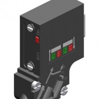 西門子變頻器 I/O 系統 SIMATIC DP,連接器 針對 PROFIBUS 最多至12 MBit/s 35度電纜出線/6ES7972-0BA61-0XA0